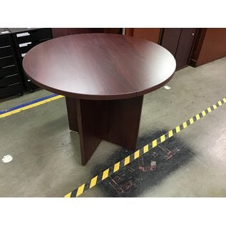 36x29 1/2” Cherry Color Round Table 1/10/24
