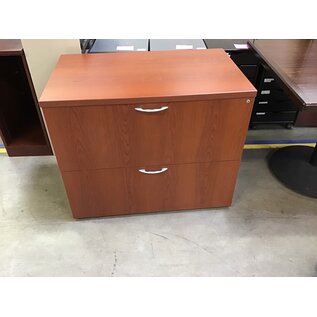 22x36x30” Light Cherry color 2 drawer lateral file cabinet (1/16/24)