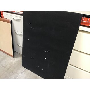 36x48” Black covered pegboard (1/17/24)