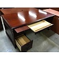 36x72x30” Cherry Wood Left Pedestal Desk 1/19/24