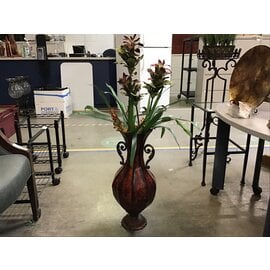 44” Artificial Plant in 25x12” Large brass colored vase 2/13/24