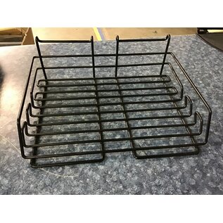 Black metal hanging wire paper tray 3/6/24
