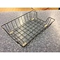 Black metal wire paper tray 3/8/24