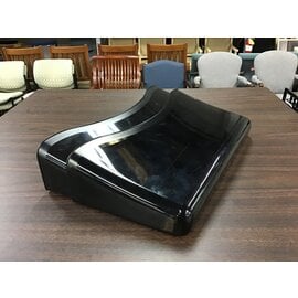 Black  plastic wall mount file holder (2pc set) 3/8/24