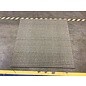 39 1/2” Tan pattern carpet square 4/4/24