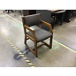 Grey padded wood frame rocking side chair 4/5/24