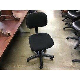 Black padded task chair 11/15/22