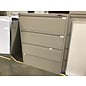 18x42x53 1/2” Artopex tan 4 drawer lateral file cabinet - keypad combo not included 4/11/24