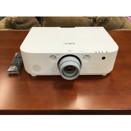 NEC PA571W HDMI Projector with Remote - 2163 Lamp Hours Used 4/22/24