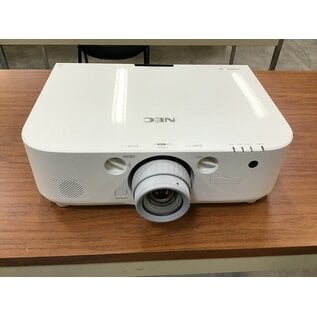 NEC PA571W HDMI Projector No Remote - 2453 Lamp Hours Used 4/26/24