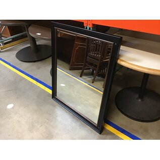 30x36” Framed mirror - screw holes in frame for hanging 6/28/24