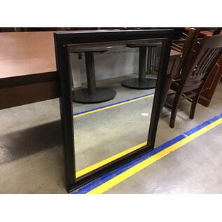 30x36” Framed mirror - screw holes in frame for hanging 6/28/24