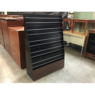 14x43x60” Black metal magazine rack 1/23/26
