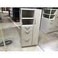 24x24x52” Beige Steelcase 3 Drawer Adjustable Shelf Right Locker Storage Unit 6/2/26