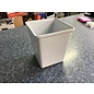 6x6x7” White heavy plastic buffet serving containers 8/8/24