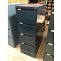 28x18x52” Blue metal 4 drawer letter size vertical file cabinet 3/12/26