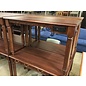 24x48x31” Cherry color desk with outlets (untested) - no drawers - some wear throughout 6/20/25