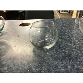 4” Glass rose bowl 7/28/25