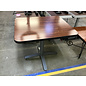 30x36x30” Wood laminate metal pedestal table 1/28/25