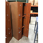 20x10x68” Wood laminate three high locker unit - 2 units connected (20x20x68”, 6 lockers) 1/28/25