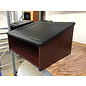 20x24x13 1/2” Black top cherry color table top lectern 9/9/26