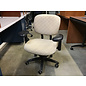 Beige leaf pattern adjustable desk chair on castors 12/10/25