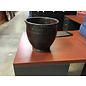 9x9 1/2” Brown ceramic pot 5/14/25