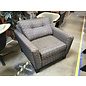 42” Blue/beige pattern lounge chair 6/12/25