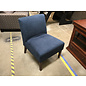 24” Navy blue cushioned lounge chair 6/12/25