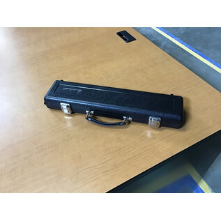 4x17x2” Black plastic hard instrument case 7/8/25