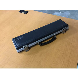 4x16x2” Black plastic hard instrument case 7/8/25