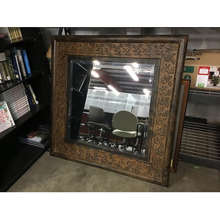 47” Square brass color frame mirror 7/25/25