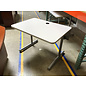 30x42x28 3/4” Lt grey top computer table w/privacy panel 9/2/25