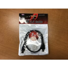 Super-Speed USB 3.0 Cable 3ft A/Male to A/Male - New 9/23/2512