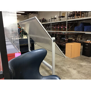 72” Magnetic two-sided whiteboard 9/30/25