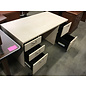 30x60x28” Light wood laminate double pedestal 5 drawer desk 10/7/25