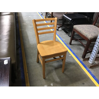 Light color wood student chairs - some wear throughout 10/9/25
