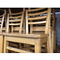 Light color wood student chairs - some wear throughout 10/9/25