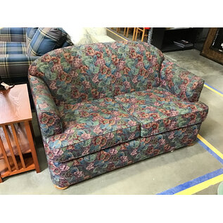 55” purple floral pattern loveseat 10/9/25