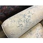 69” Light beige and blue floral pattern loveseat - light stains 10/9/25