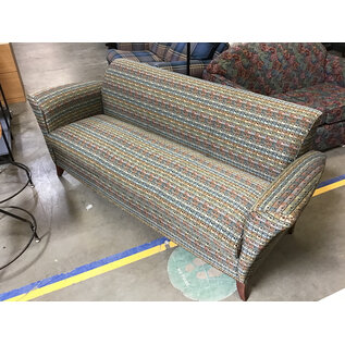 79” Multicolor dot pattern couch 7/10/26