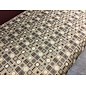 25x73x18” Tan dotted pattern cushioned bench 11/21/25