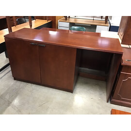 24x72x36” Cherry color 2 door cabinet and 23 1/4x34 1/2” mini fridge cubby 11/25/25