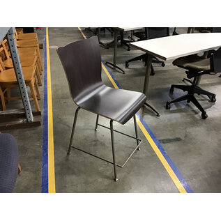 Wood counter height metal frame chair 11/26/25