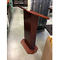 30” Wide cherry color wood presentation podium 12/3/25