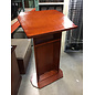 30” Wide cherry color wood presentation podium 12/3/25