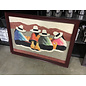 28x40” Tapestry artwork in cherry color frame 12/10/25