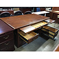 42x78x31” Cherry wood Kimball double pedestal desk 12/22/25