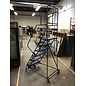 28x41x97” Louisville Ladder Corp blue steel 6 step warehouse ladder 1/23/26