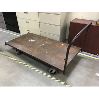 72x36” Metal flatbed cart - some rust 1/26/26